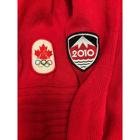 Hudson's Bay Co Official 2010 Olympic Mens Sweater Made In Canada Size XL cotton - Picture 7 of 11